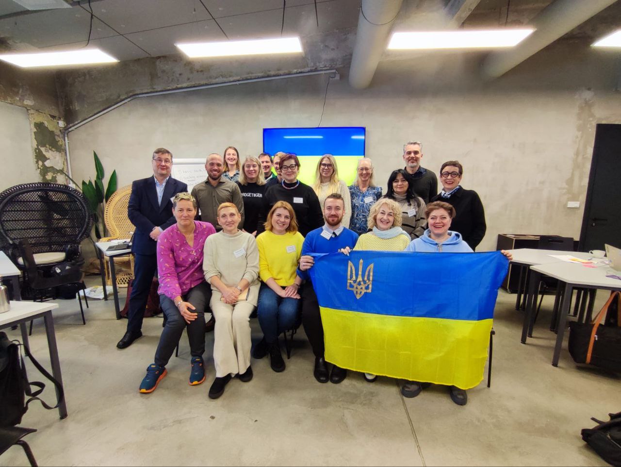 Estonia, Tallinn. Met with the EU STEM Coalition and, together with representatives from Denmark, Finland, Estonia, the Netherlands, Belgium, Australia, and other countries, developed a roadmap for implementing STEM in Ukraine.